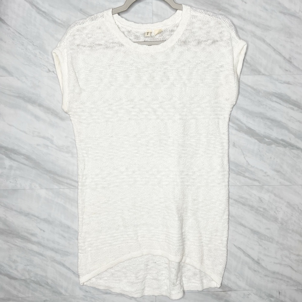 Anthropologie MOTH White Top Small